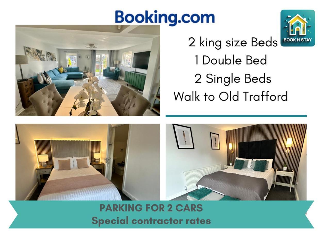Waterside Mufc & Trafford Centre Townhouse 4 Bedroom Free Parking Μάντσεστερ Εξωτερικό φωτογραφία